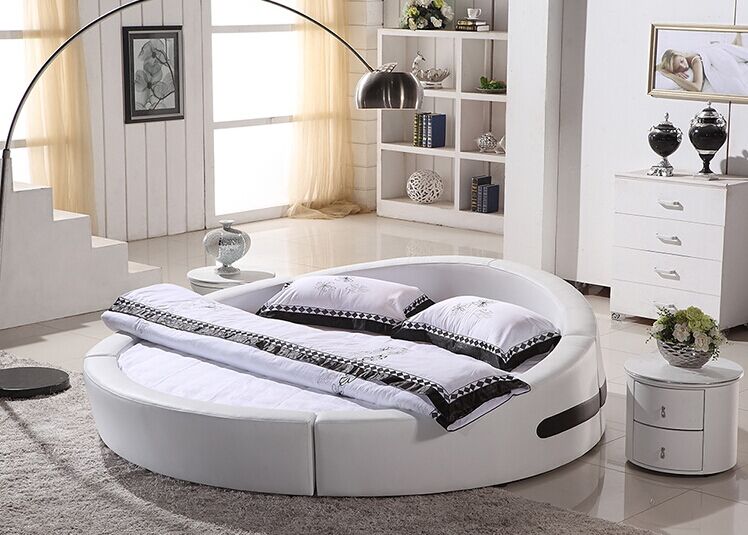Unique Modern Round Bed for Small Space