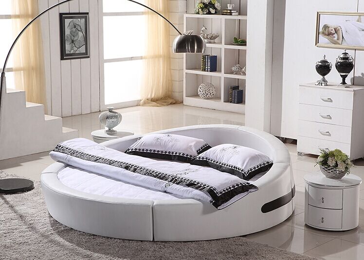 Cheap round beds for outlet sale