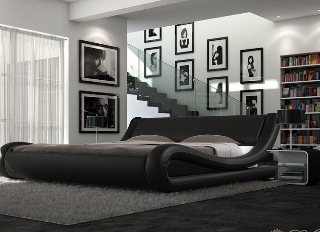 Italian Designed Bed - Joy Furniture