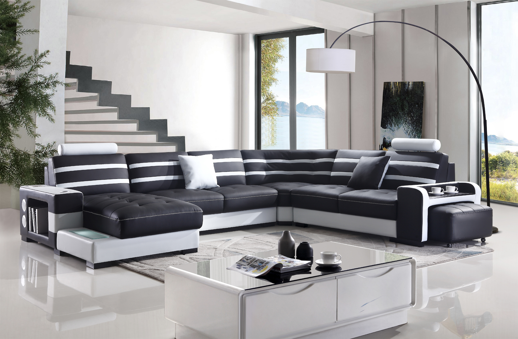 Elegant MultiFunctional Corner Sofa Joy Furniture