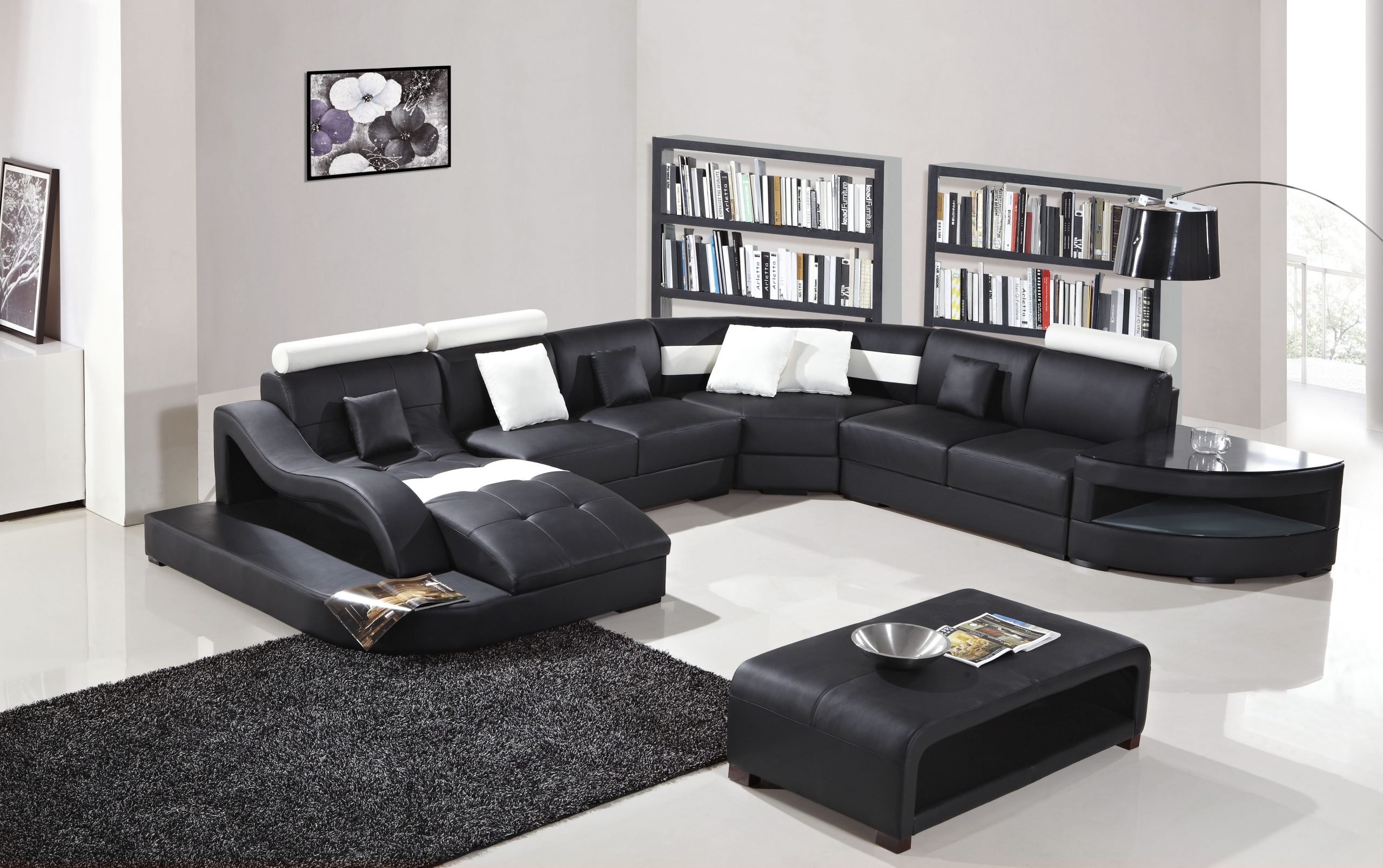 Modern U-Shape Sofa - Joy Furniture