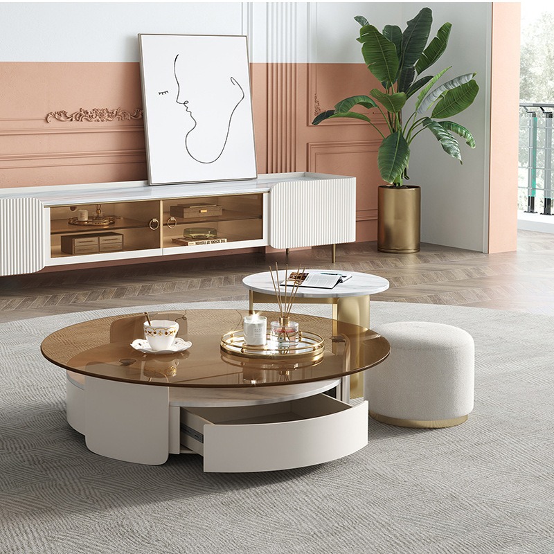 Designer Coffee Table Set - Joy Furniture