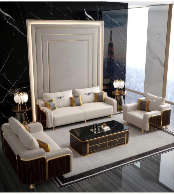 High-End Luxurious Sofa Set