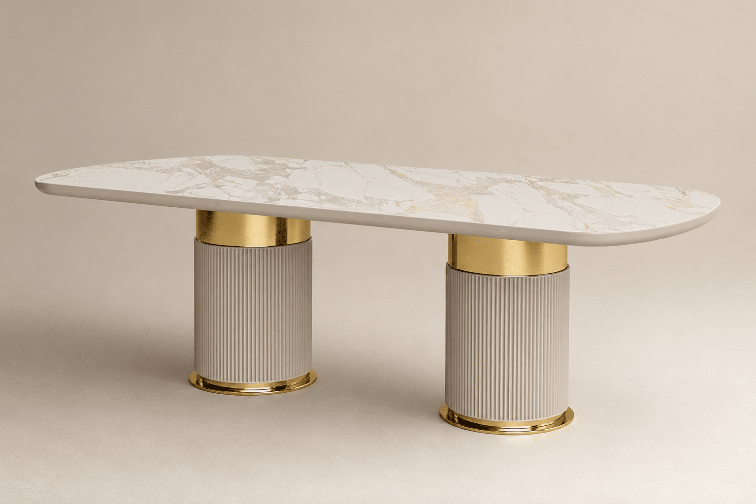 Luxury Marble Dining Table – 2.4m