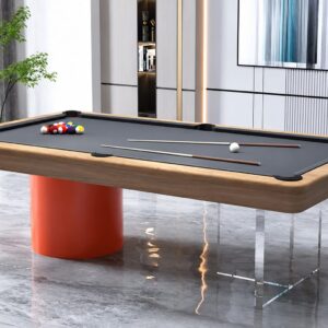 Nova Luxury Designer Pool Table with Stone Slate Top – Modern Competition Edition