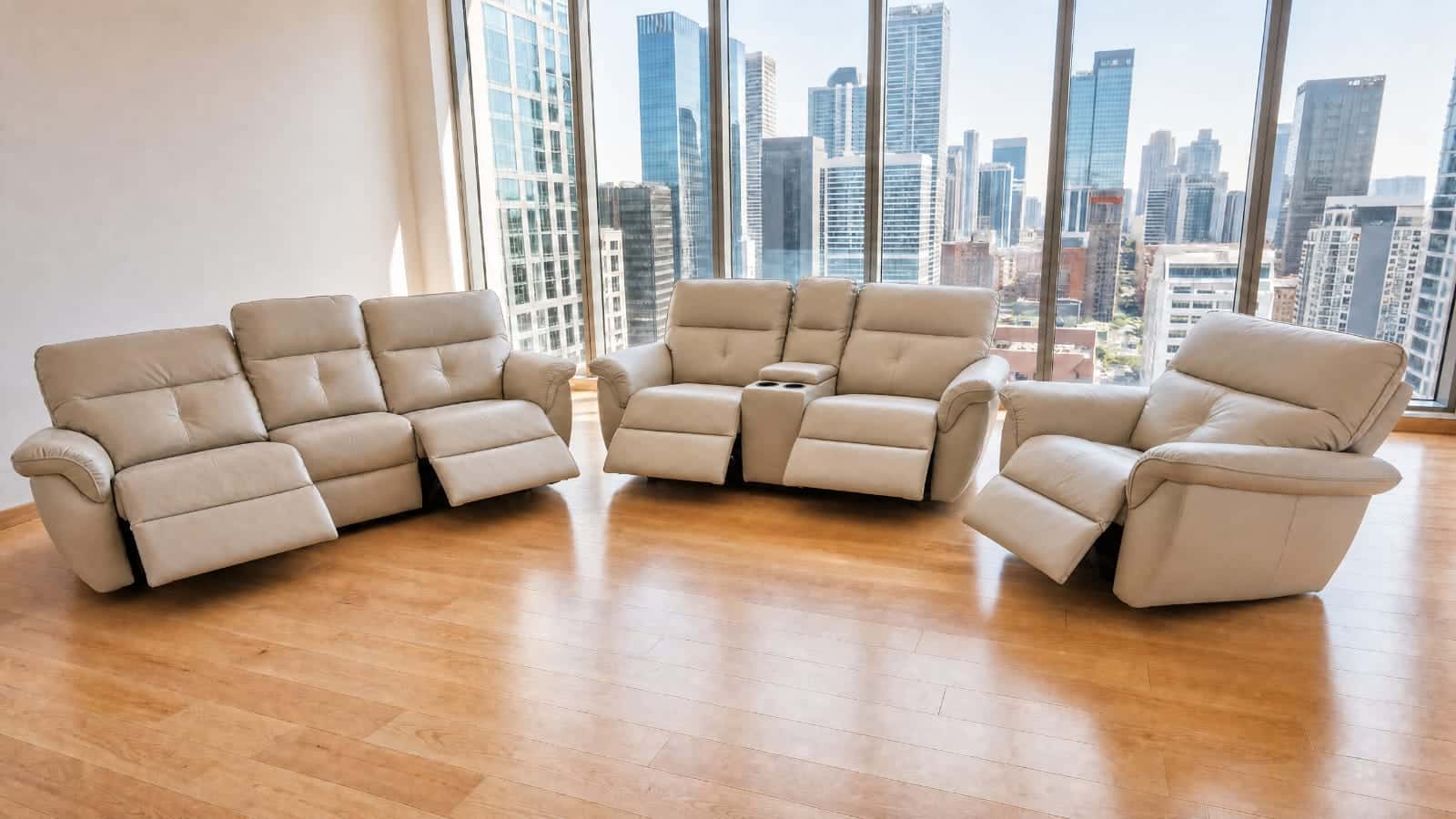 Recliner Sofa Set — 1, 2 and 3 Seater Collection