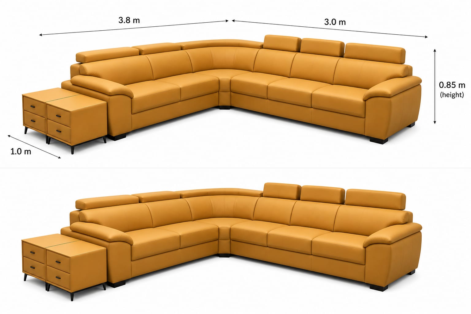 Grande L-Shaped Corner Sofa
